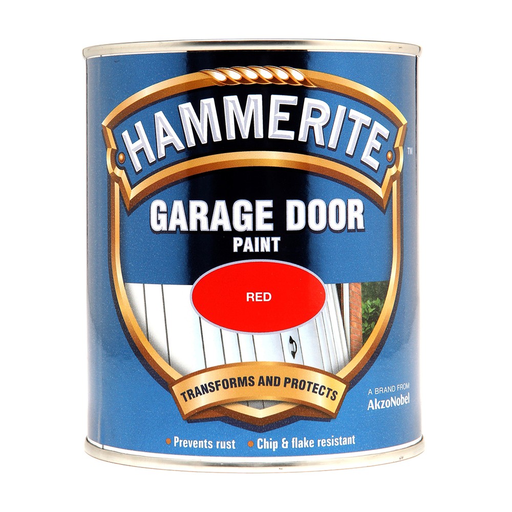 Image for 393 HM Garage Door Paint - Red 750ml