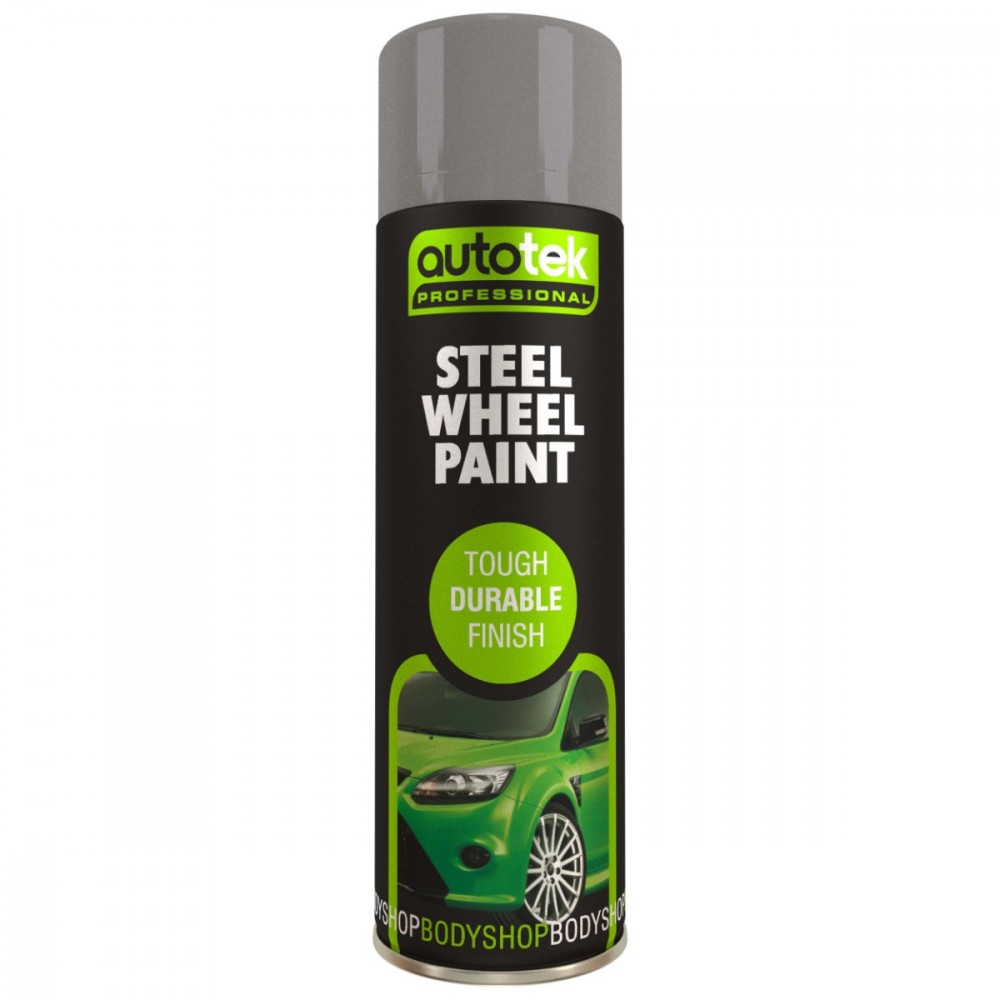 Image for Autotek Steel Wheel Spray Paint 500ml