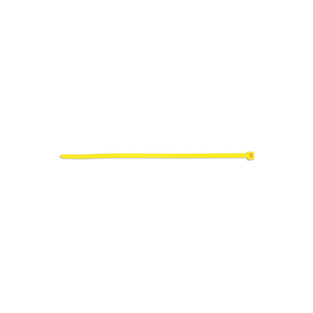 Image for Connect 30297 Hellermann Cable Ties Yellow 200mm x 4.6 Pk 100